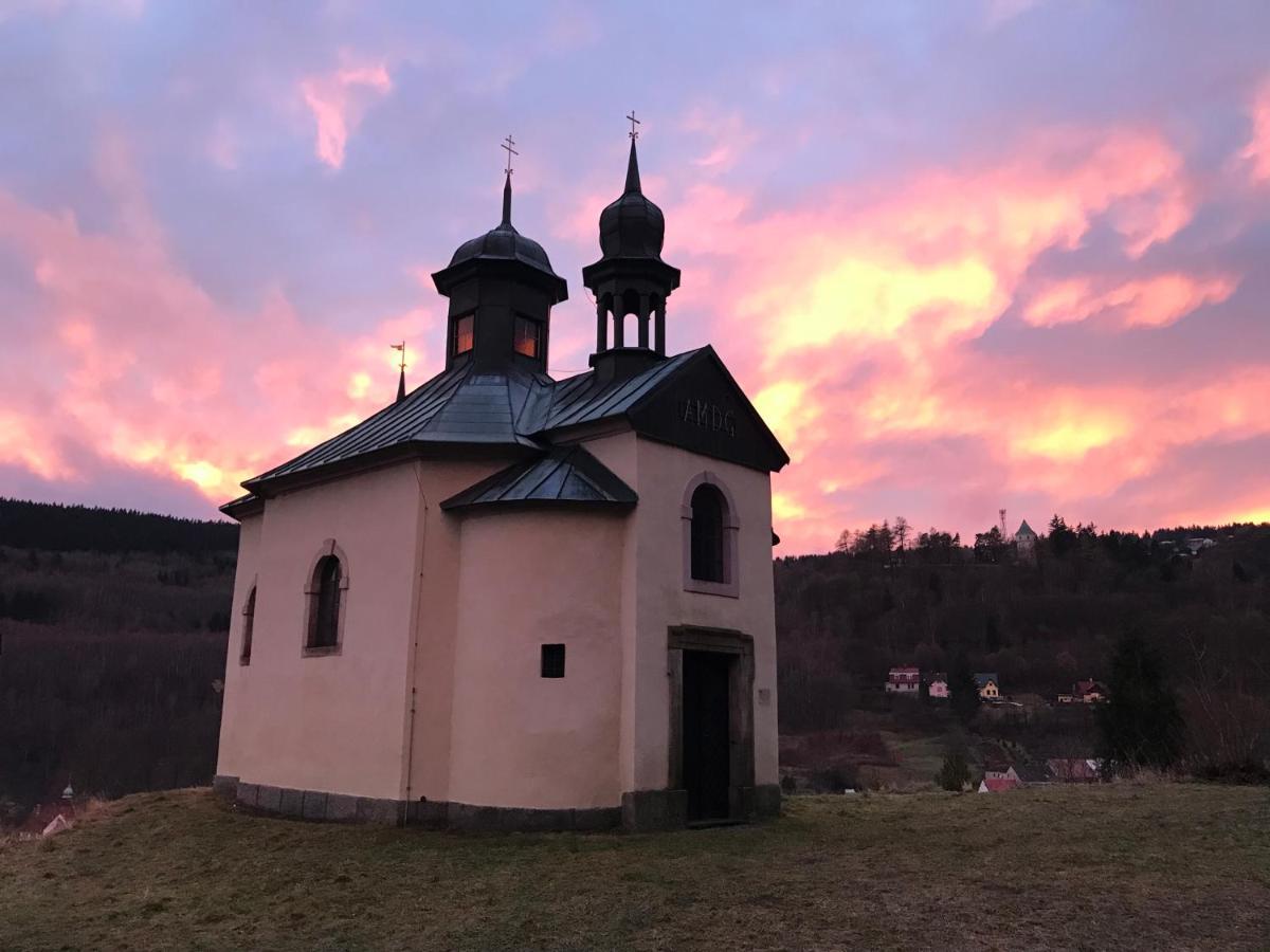 Apartman Jachymov Klinovec Buitenkant foto